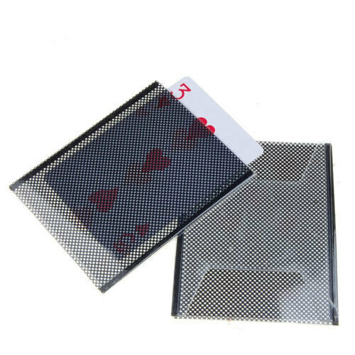 1pc Card Sleeve Change Trick Gimmick Props School Fun Party Accs Black New