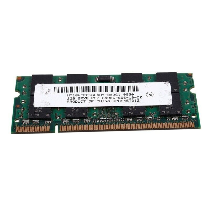 2GB DDR2 PC2-6400 800MHz 200Pin 1.8V Laptop Memory SO-DIMM ebook RAM L5U8