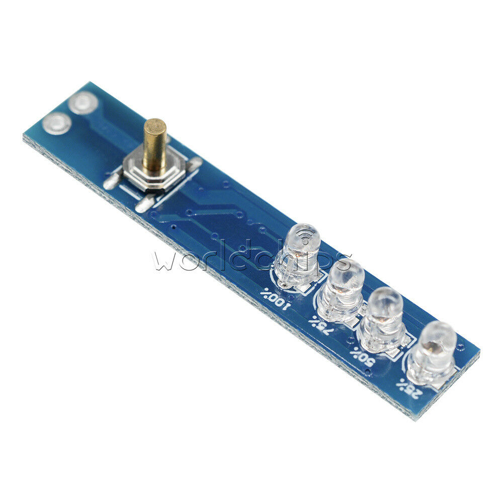 1S 18650 Lithium Battery Capacity Indicator Module Board LED Display Panel Power