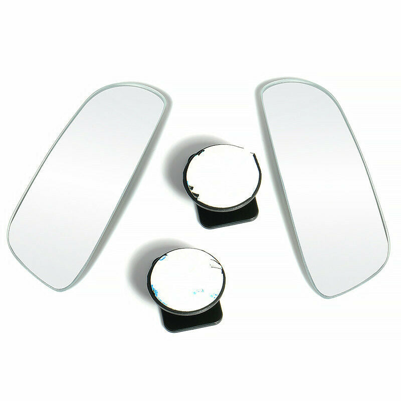 Convex Rear Side View Blind Spot Mirror FOR Universal Car 360Â° Wide Angle 2Pcs