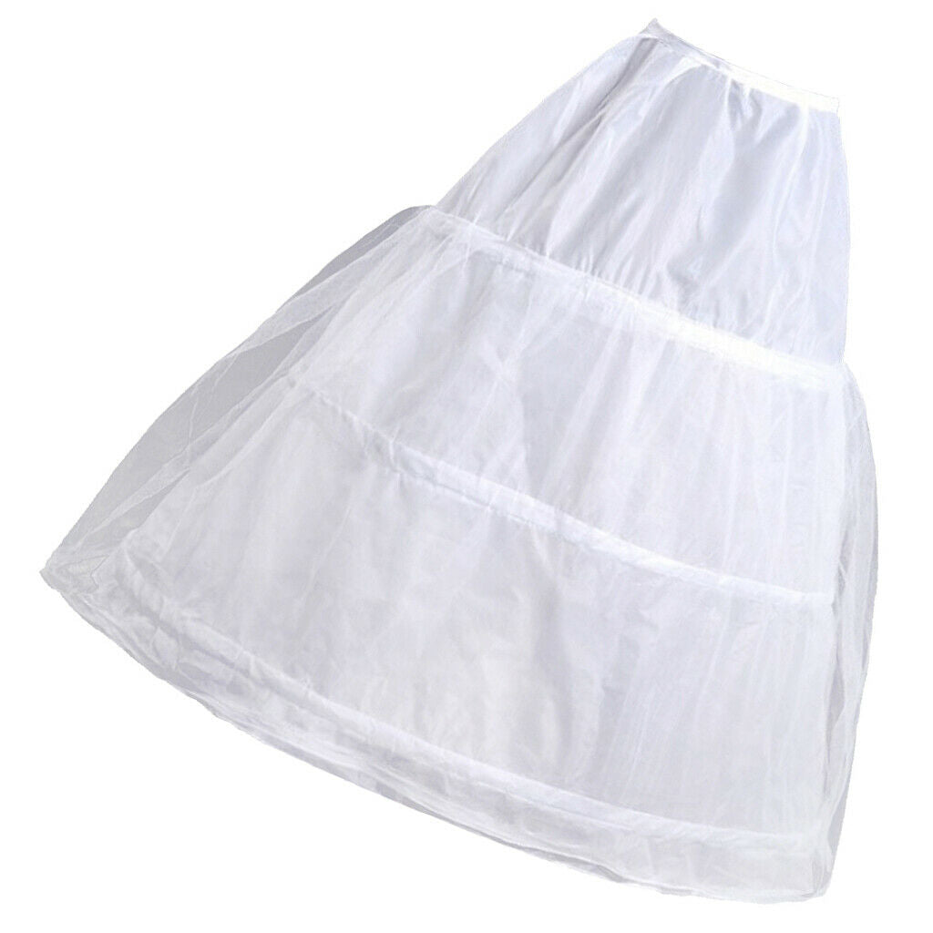3 Hoop Children Petticoat Slips Girls Bridal Crinoline Underskirts 301