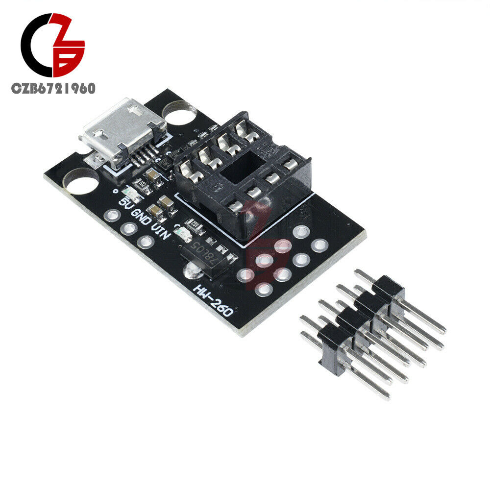 2Pcs Fit For ATtiny13A/ATtiny25/ATtiny85/ATtiny45 Development Programmer Board