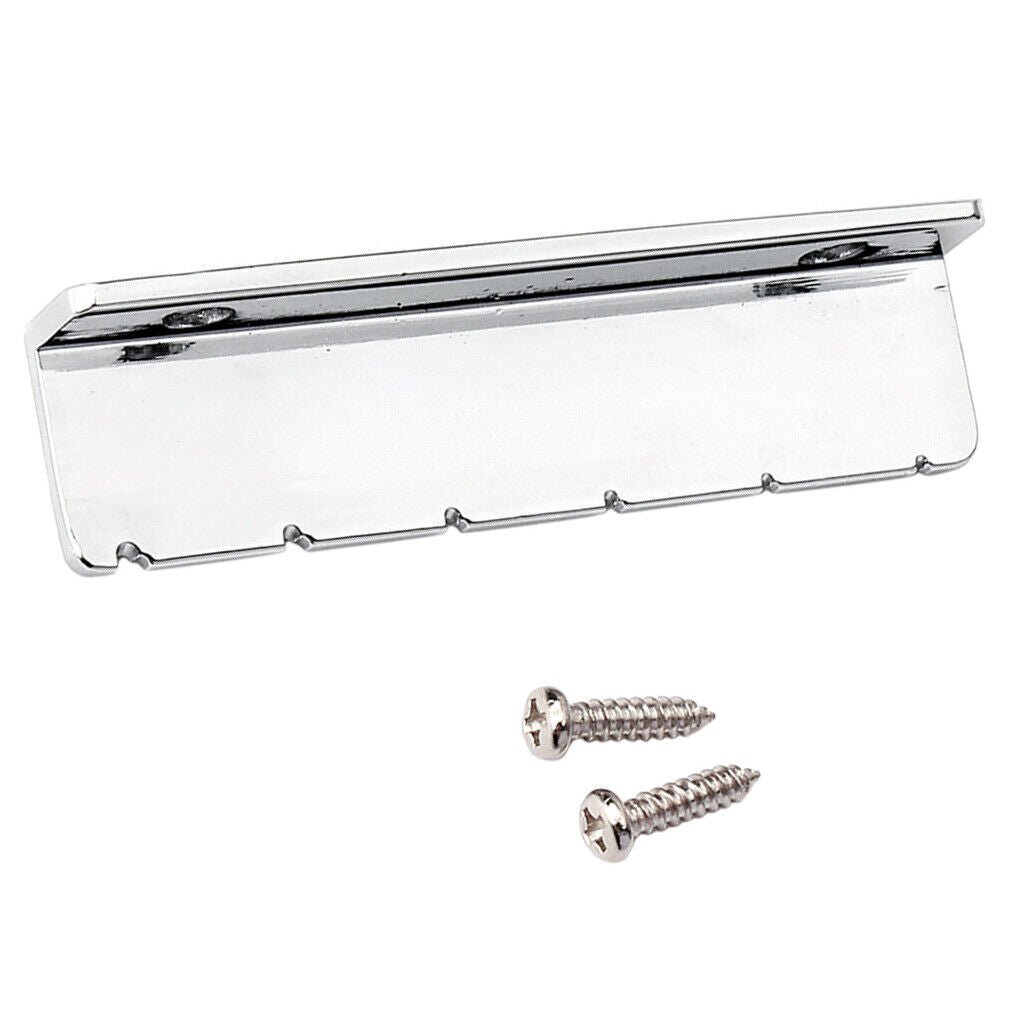 Bridge Stopbar Tailpiece and Screws for Guitar Bass Replacement