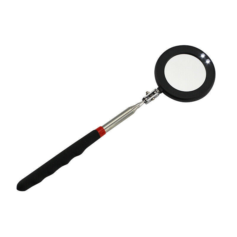 360Â° Rotate Car LED light Welding Repair Reflector Telescopic Inspection Mirror