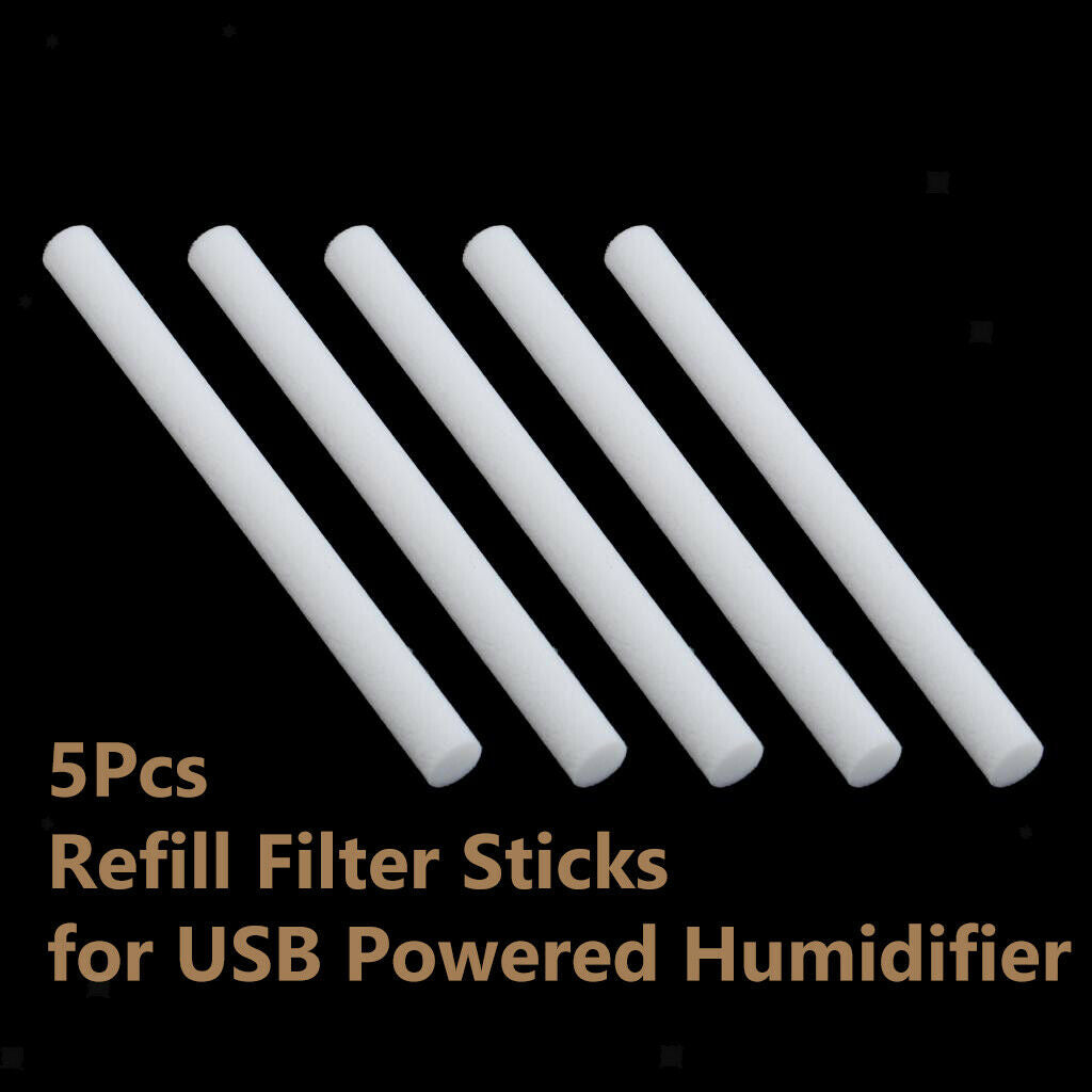 Replacement Cotton Humidifier Sticks for USB Mini Personal Car