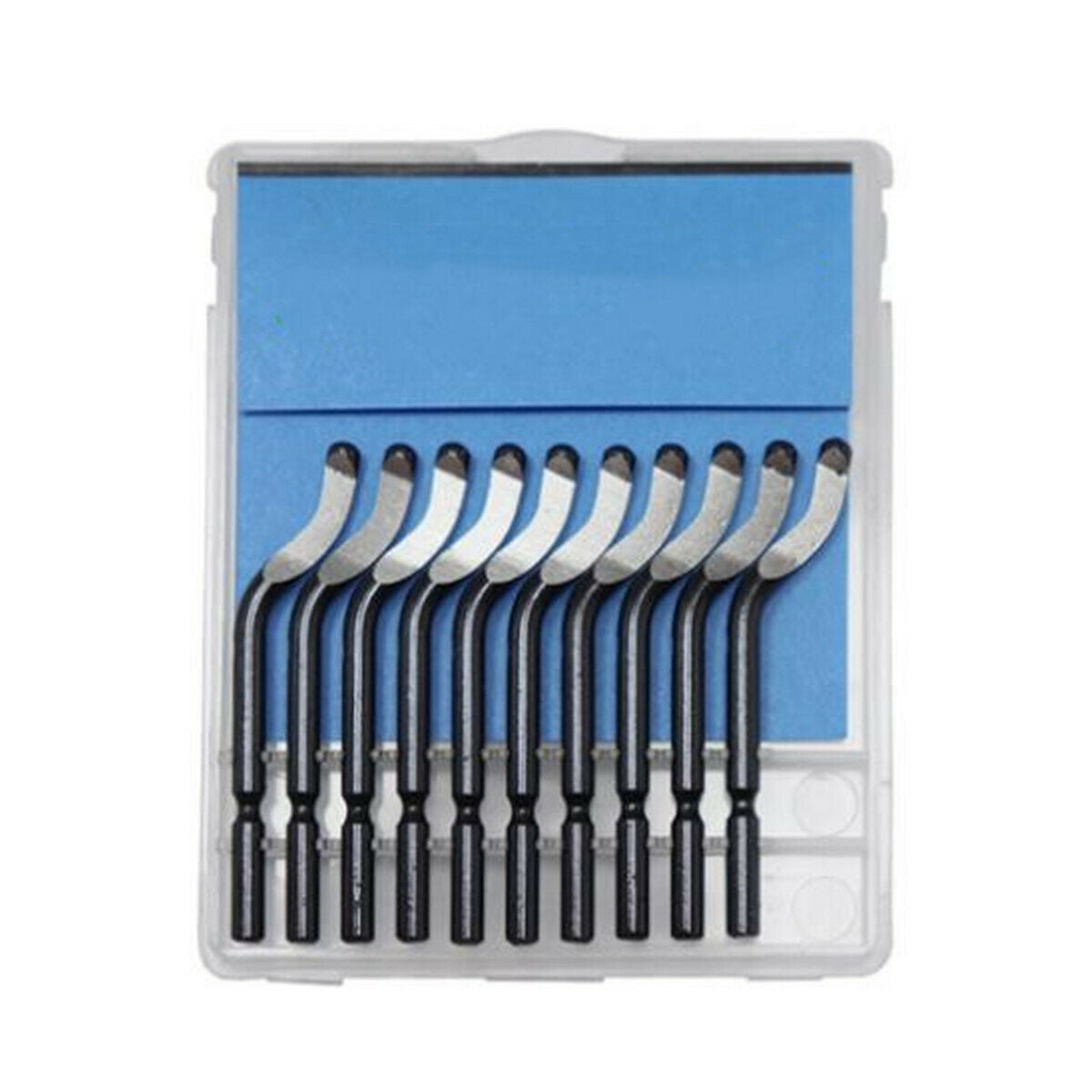 10pcs Replacement Blades Hand High-Speed Steel BS1010 Deburring Tool Durable