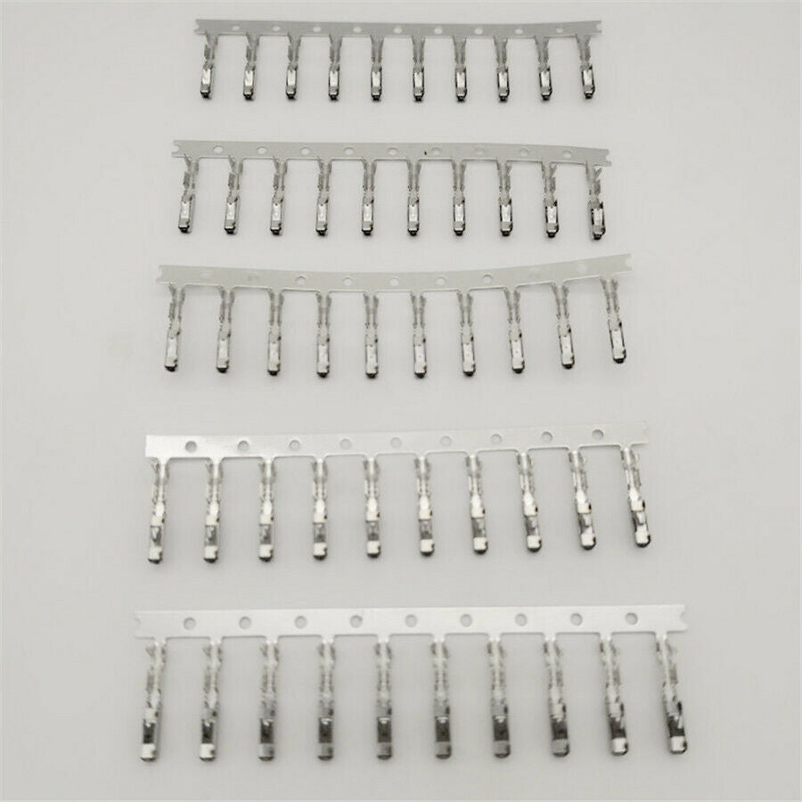 50pcs ECU License Plate Lights Cruise Crimp Terminals Repair Wire 000979009E