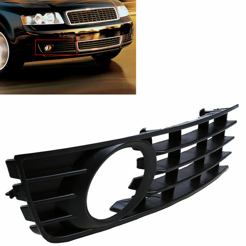 For Audi A4 3.0L 1.8L 2002-2004 Right Side Fog Light Lamp Lower Grill Trim Cover