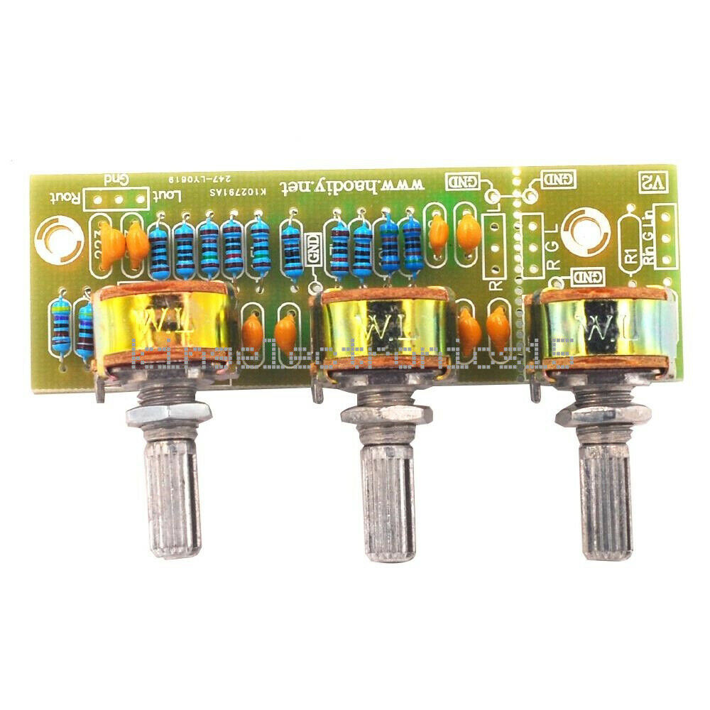 Passive Preamp Board Front Panel Tone Board for Power Amplifiers