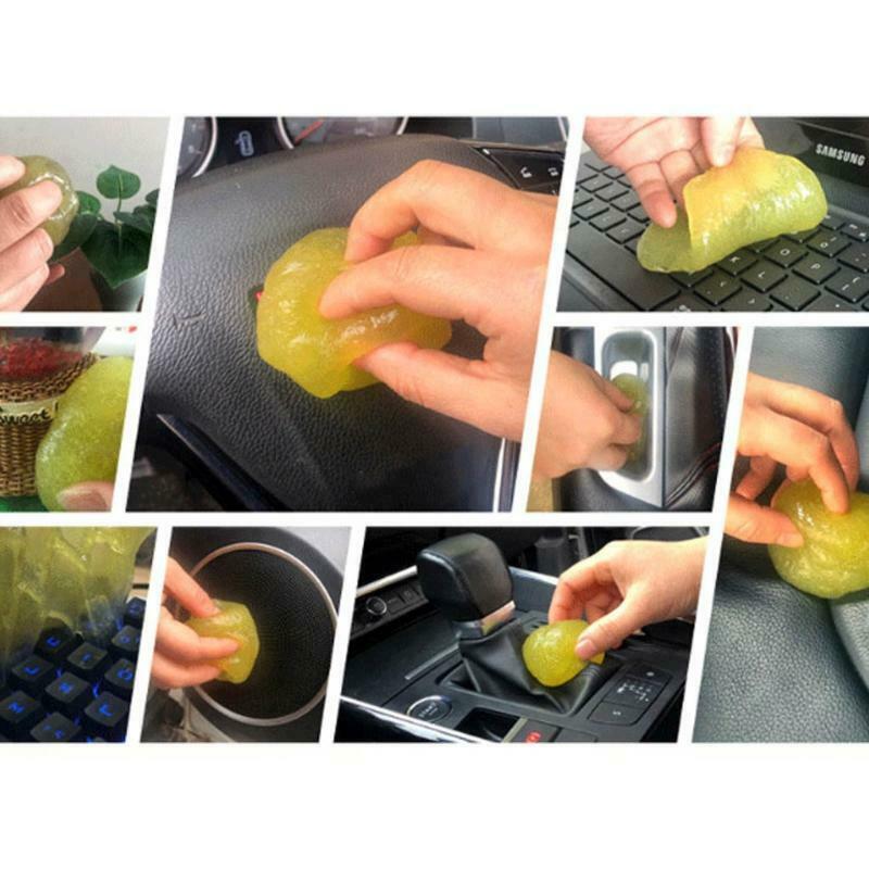 Vehicle Air Outlet Cleaning Glue 75g Dirt Cleaning Tool Dust Remover Wash Mud