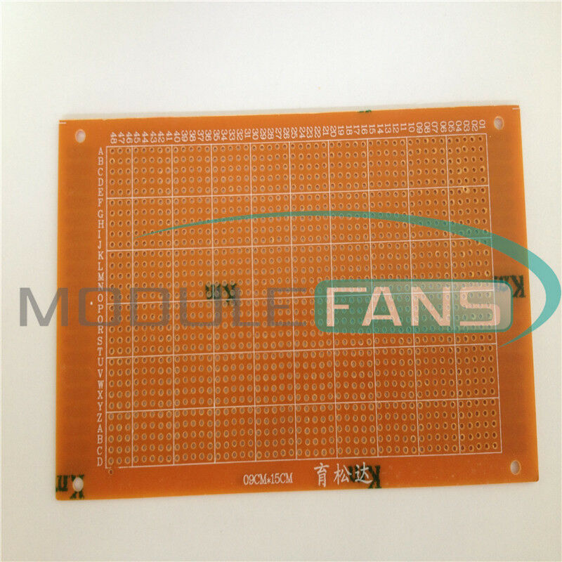 20Pcs DIY Prototype 9 x 15 cm Paper PCB fr4 Universal Board Prototyping PCB Kit
