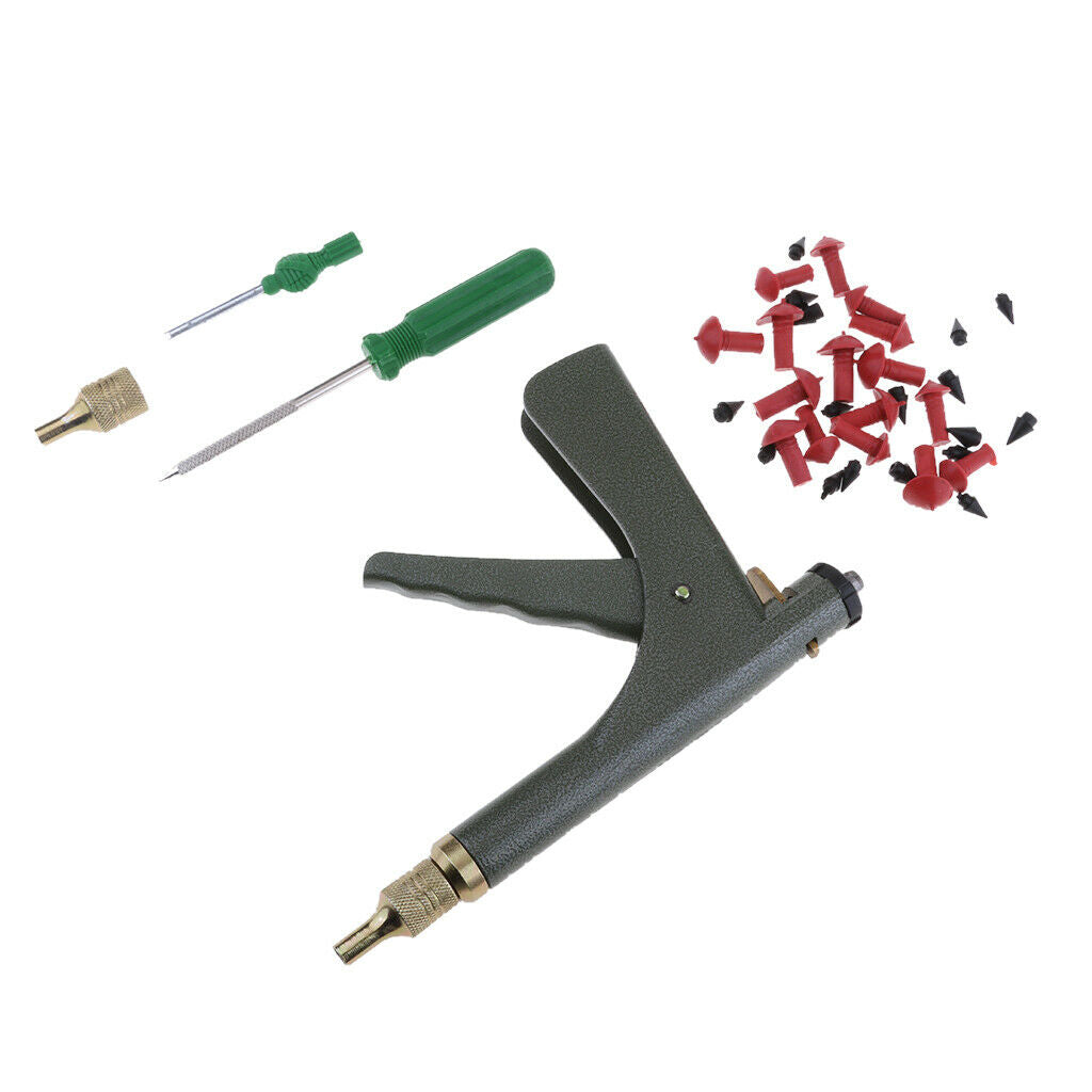 Tubeless Tyre Puncture Repair Kit for Car Motorcycle Scooter Bike