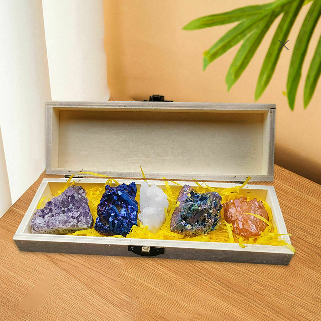 Natural Crystal Stones Heal Stone Fountain Rocks Wire Wrapping Lapis Iazuli
