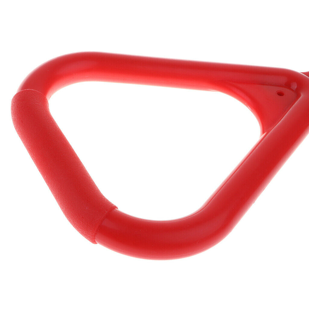 3pcs Outdoor Trapeze Gym Rings Plastic  Swing Replacements & Additions