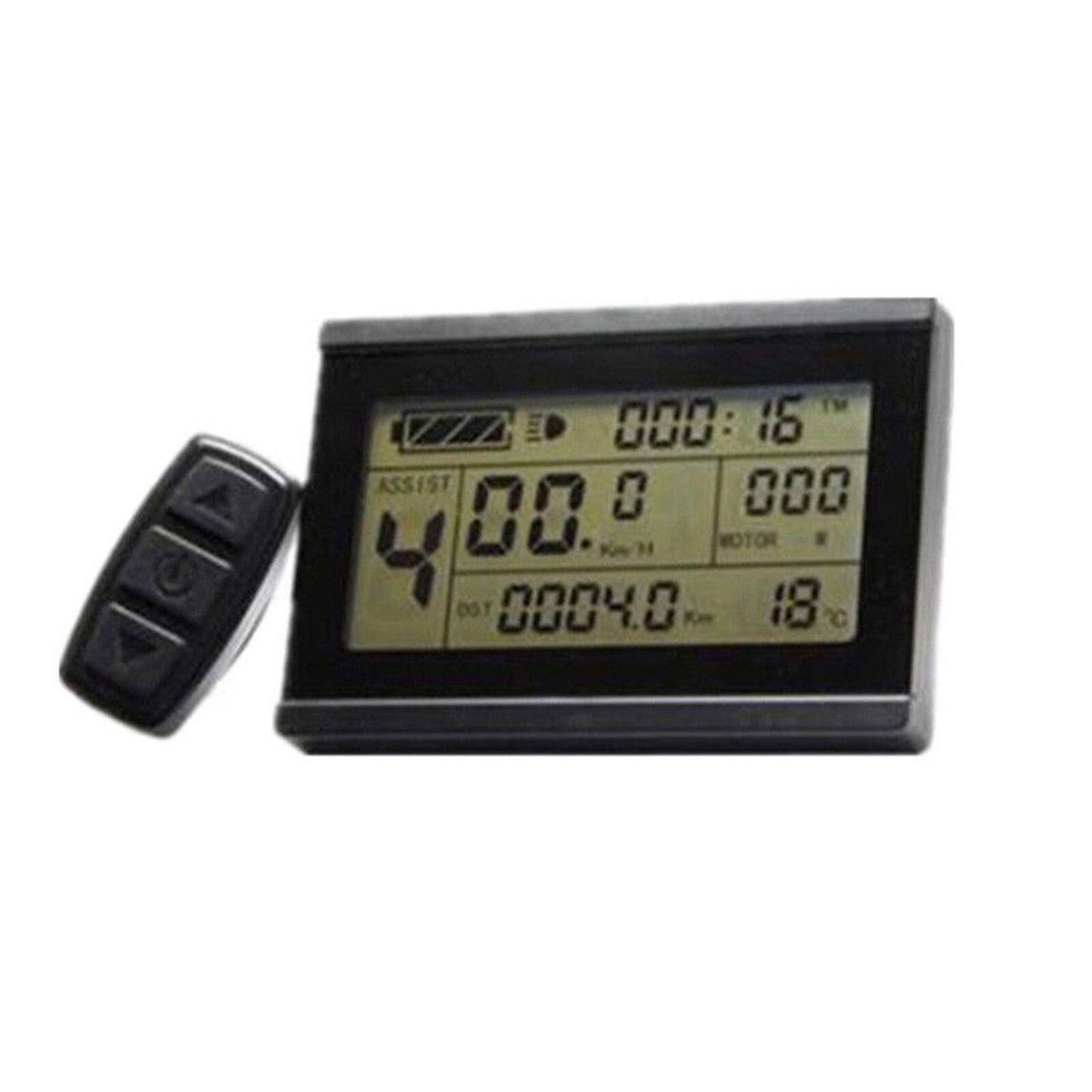 Risunmotor 24V/36V/48V LCD3 Display Control Meter Ebike Mountain Bike Universal