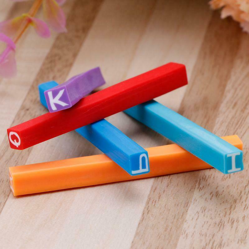 26 Pcs/Set Polymer Clay Bar Stick Letters DIY Jewelry Making Crafts Handmade