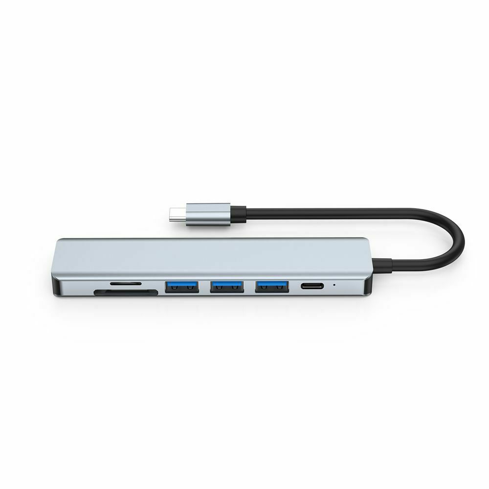 Laptop Adapter 7 IN 1 Type C HUB USB C USB 3.0 For Macbook Nintendo Switch