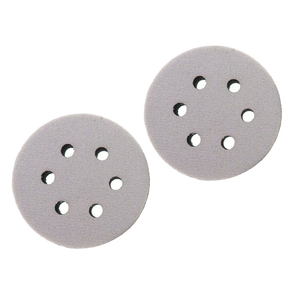 2x 3" Polishing Pad Soft Sponge Interface Buffer Pad Polishing Buffing Pads