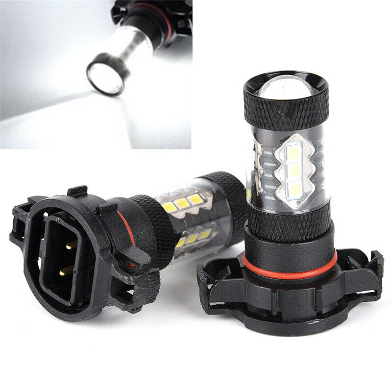2x PSX24W H16 5202 Super White 160W LED 144 SMD Bulb Fog Light Driving Lamp H LQ