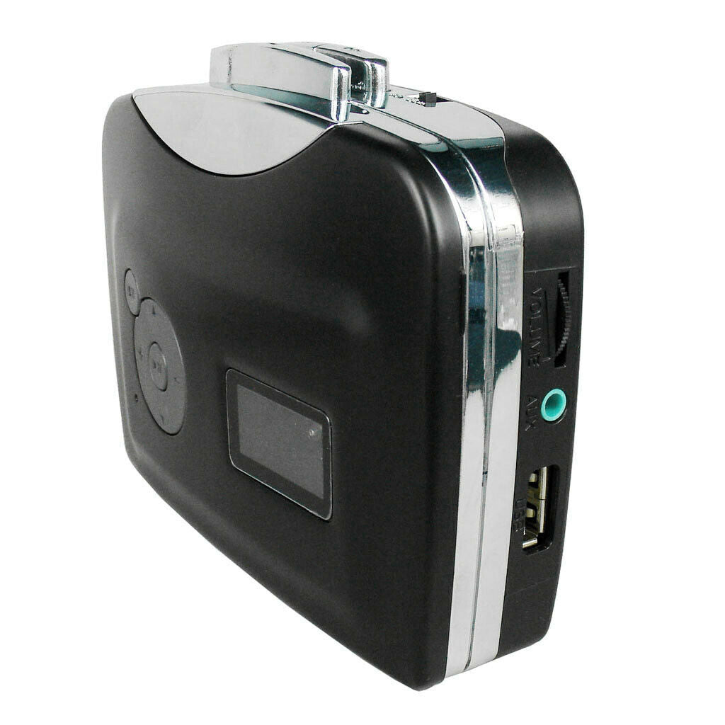 Tape to PC MP3 CD USB Cassette Tape-to-MP3 Converter Capture Audio Music Player