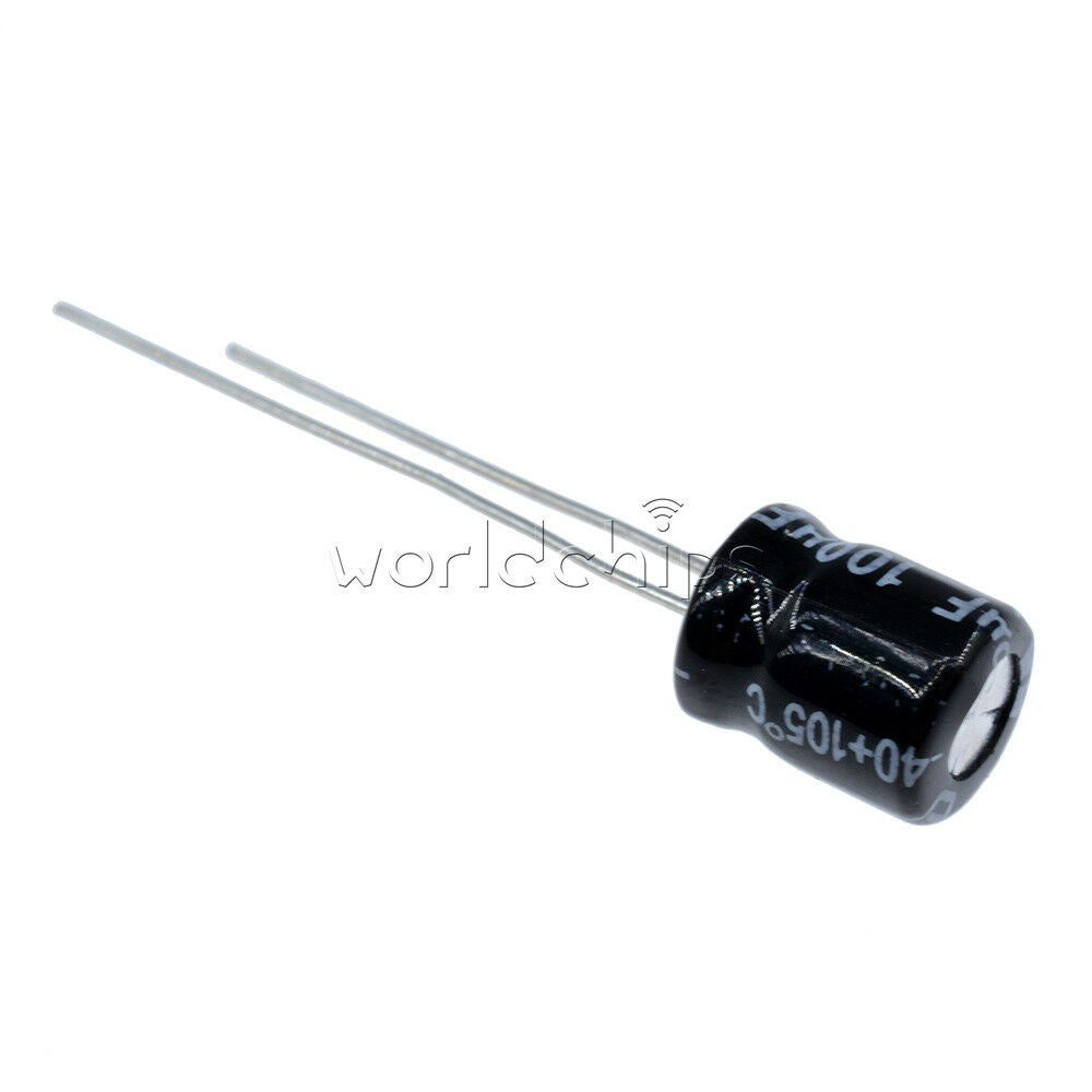 30PCS 25V 100uF 25V NCC SMG 6.3x11mm Aluminum Electrolytic Capacitor