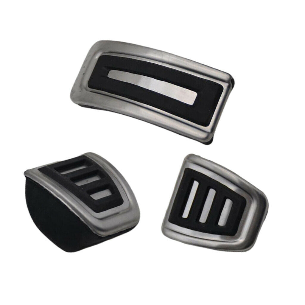 Car Stainless Steel Brake Pedals Set for Polo Bora   Golf IV   MK4