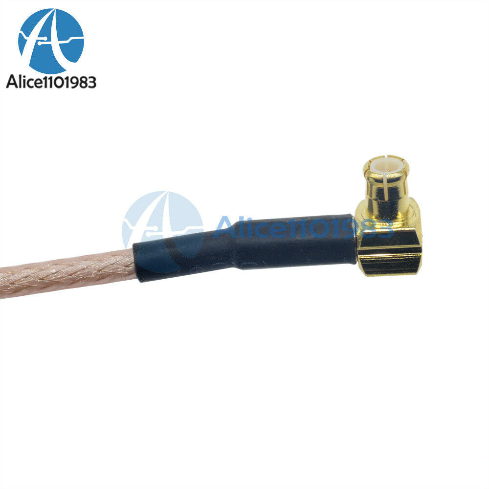 15cm Cable MCX Male Plug Right Angle To SO239 UHF Female Jack RG316 6in Pigtail