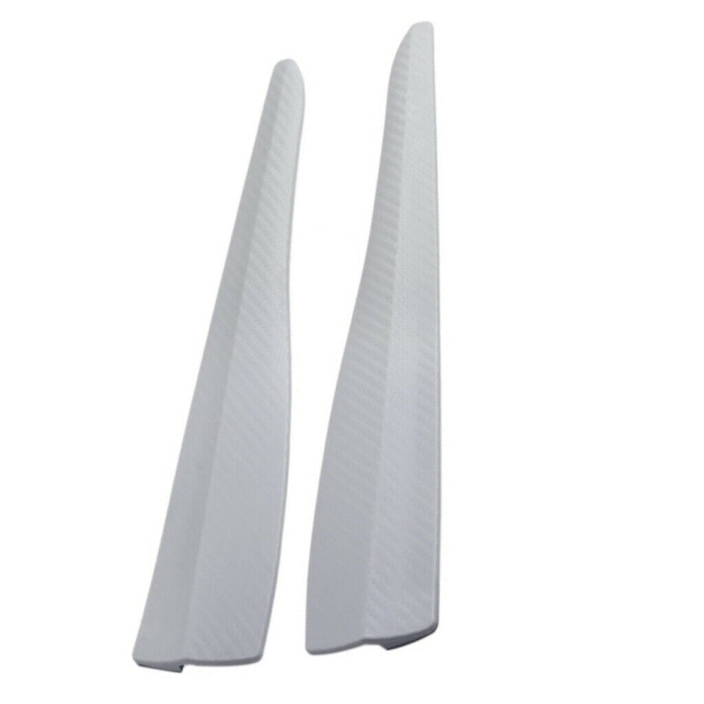 2 Pieces Car Body Rearview Mirror Anti-scratch Protector Strips 360mm Grey