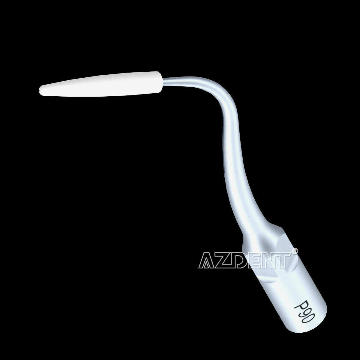 2Pc Dental Scaler Tips Periodontal Implant Cleaning Tip P90 EMS WOODPECKER Use