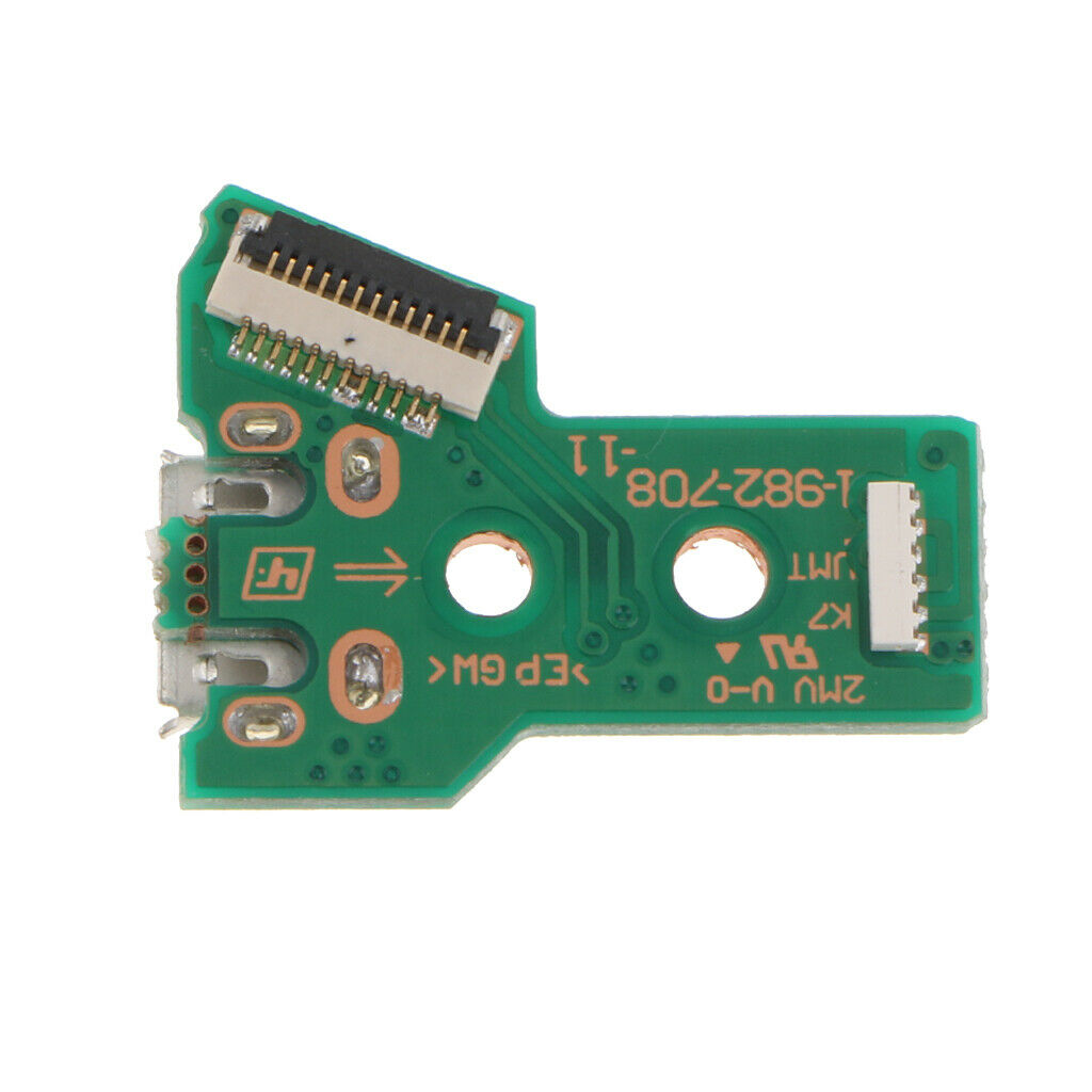 USB Charging Port Charger Socket Board JDS-055 with 12 Pin Flex Ribbon Cable