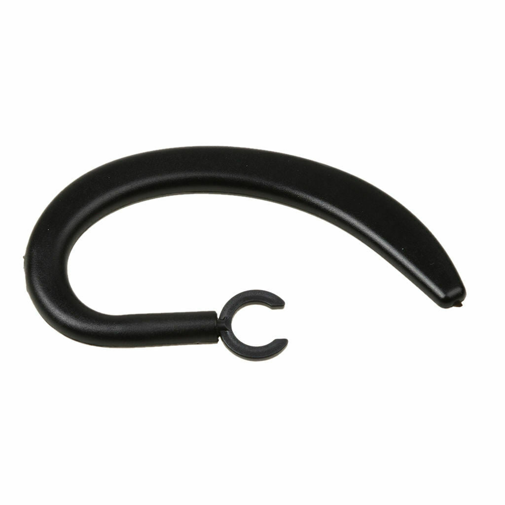 12x Replacement Spare Ear Hook Earloop For Bluetooth Headset Black