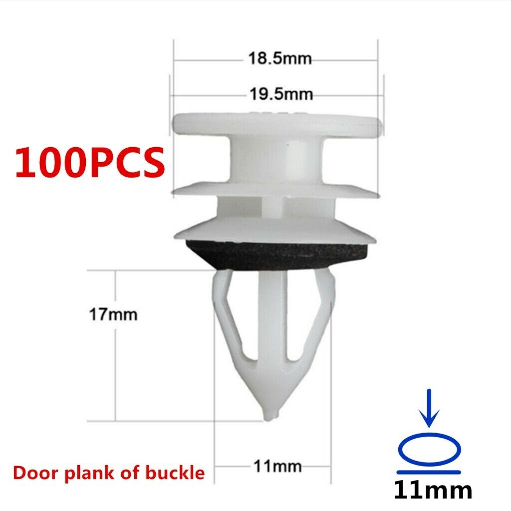 50 Pairs Front Door Trim Panel Retainer Clips Fastener Part Number 11519031