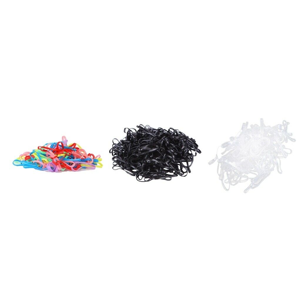 30 Pcs Elastic Ponytail Bra Hairband Kids Accessories