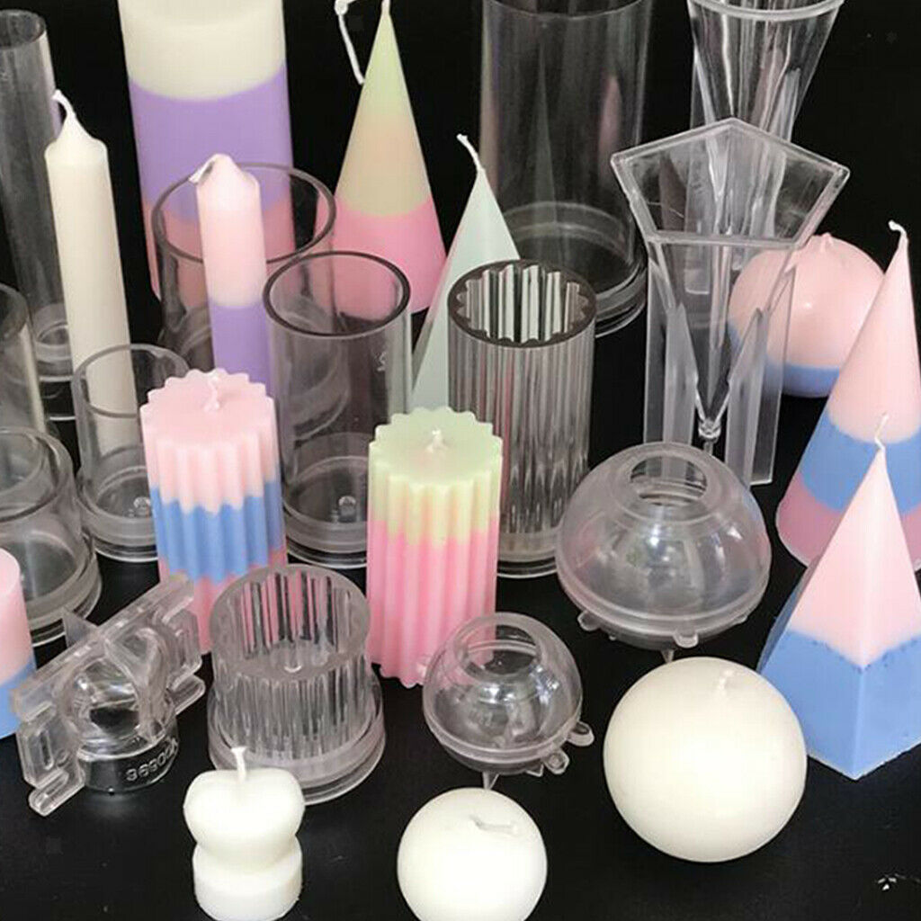Handmade Candle Mold Egg Shape Candles Soap Mould Tool Candle Making Crafts Set