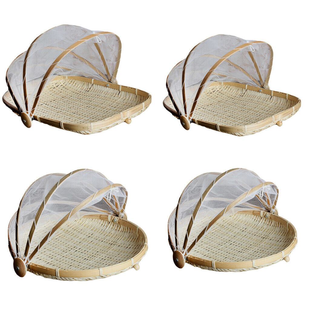 Fruit Basket Countertop Fruit Vegetable Organizer Food Storage Picnic Food Tray