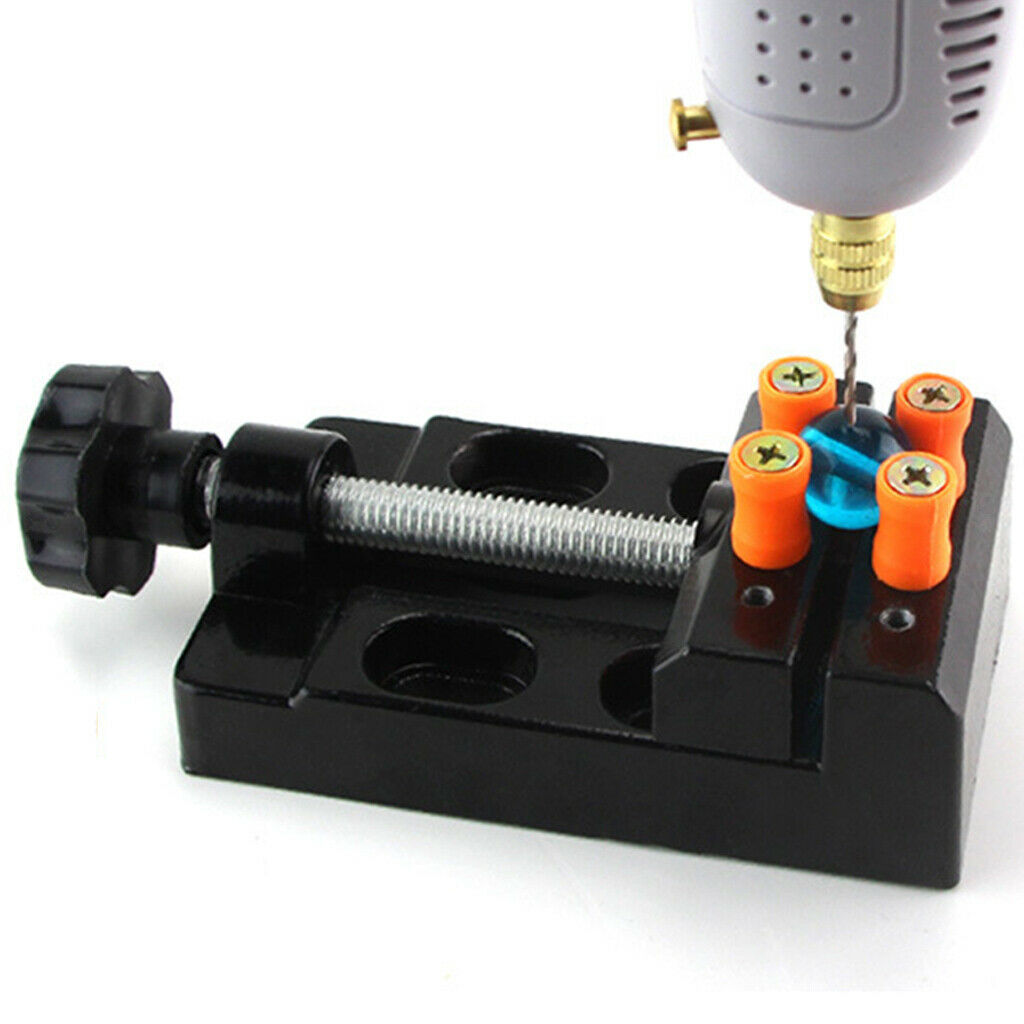 Mini Jaw Bench Clamp Drill Press Vice Opening Parallel Table Vise Crafts DIY