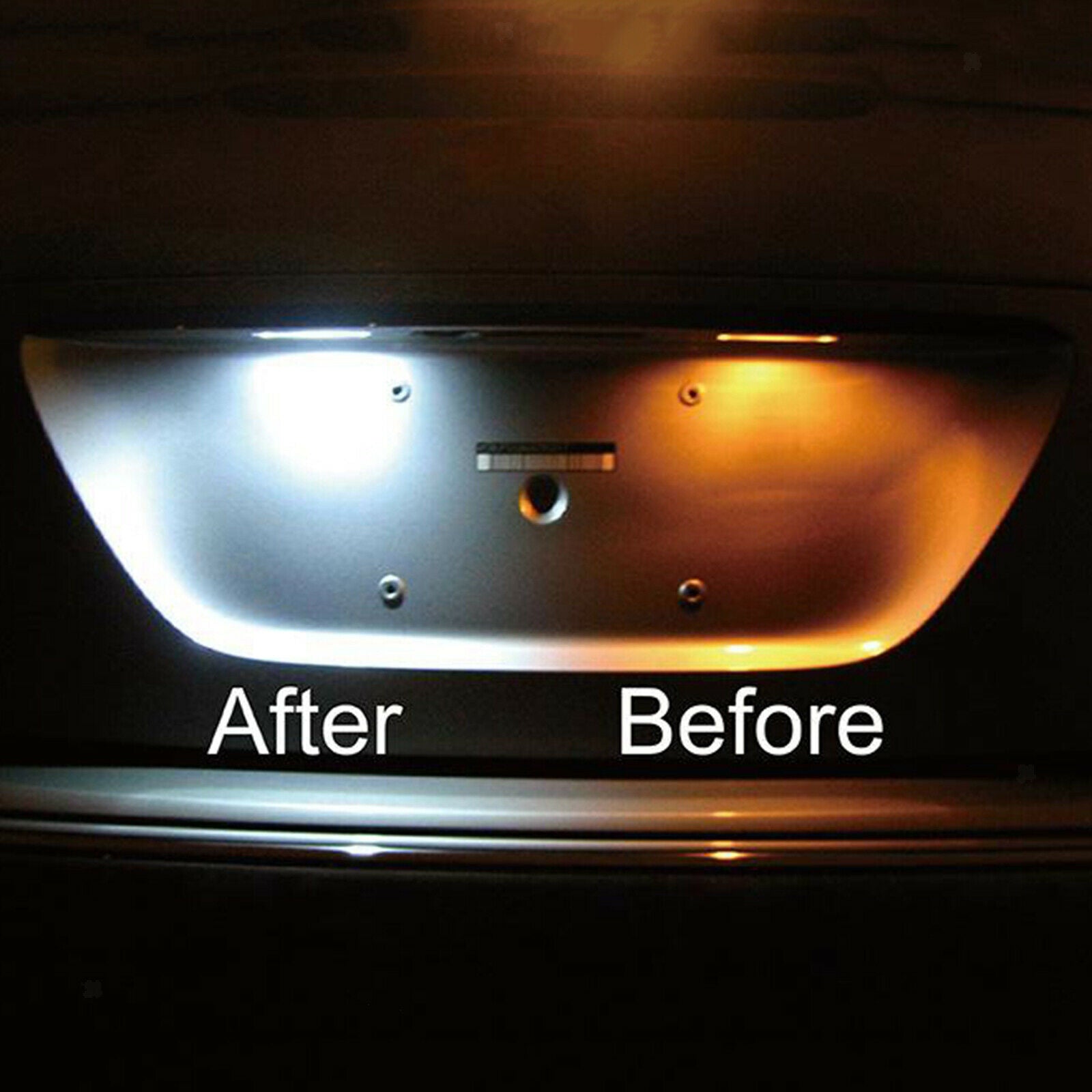 Direct Fit LED License Number Plate Light Lamps for Ford Focus C-Max MK2