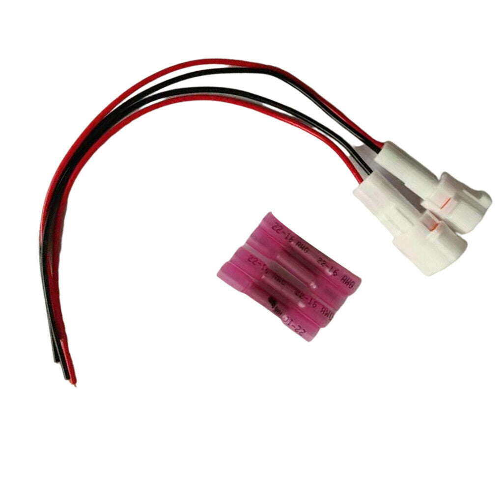 2x Power Lead Kit Plug Connector Cable Fit for Yamaha 850X4 Replace Parts