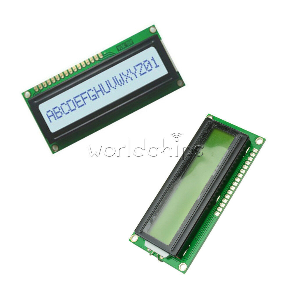 White Backlight 16X1 1601 Character LCD Display Module LCM STN SPLC780D / KS0066