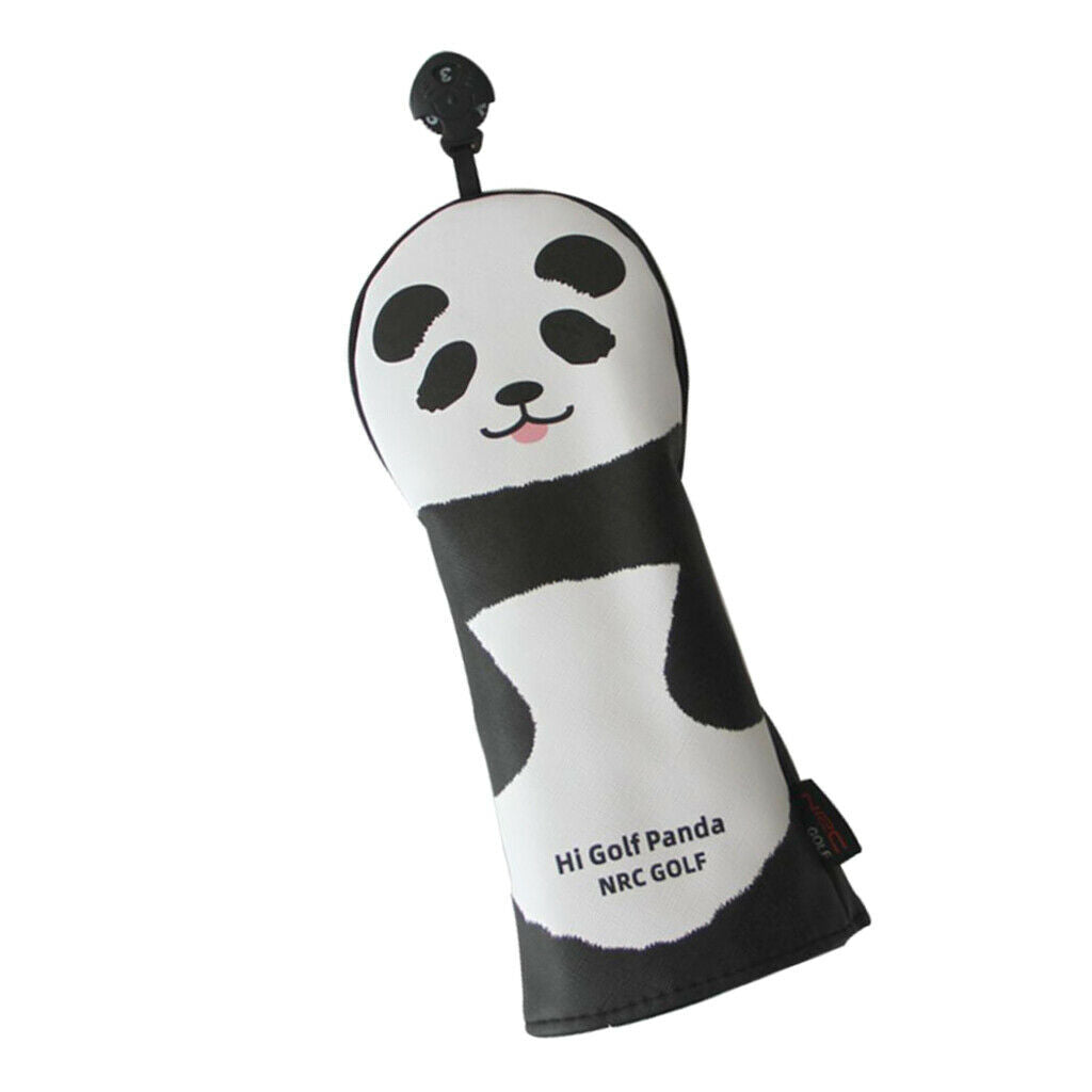 3pcs Waterproof Premium Wood Driver Headcover Club Cover Drivers Covers