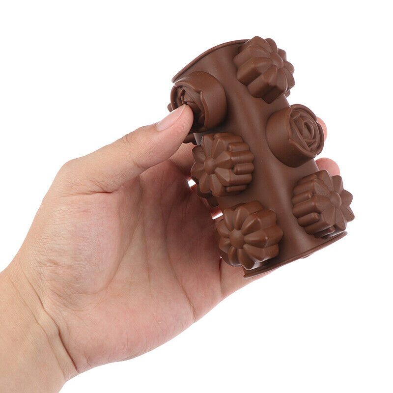Silicone Mold For Cake Pastry Baking Chocolate Candy Fondant Bakeware Mou.l8