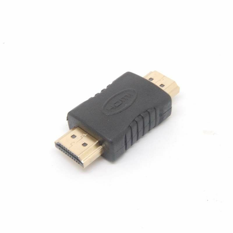 50pcs v1.4 HDMI Type A Male to HDMI Male M/M Connector Converter Adapter HDTV