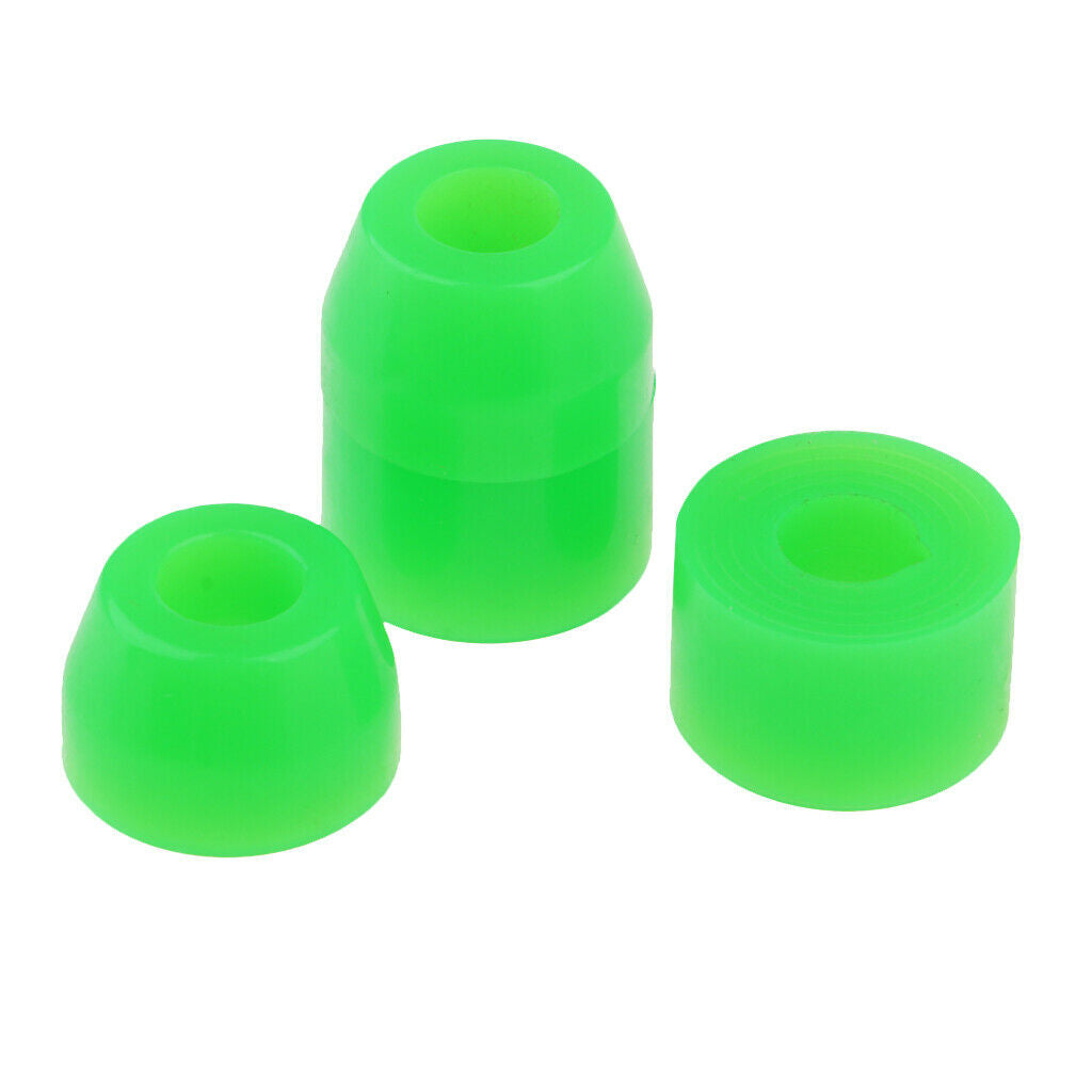 10pcs Longboard Skateboard Bushings Conical Cylinder Bushing  Cups Set