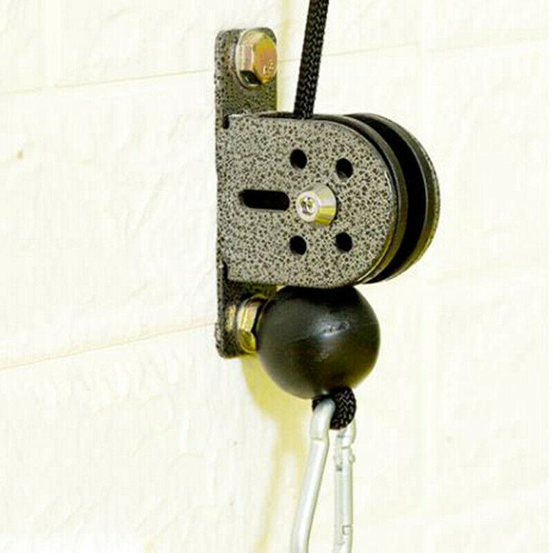 300KG Mute Fixed Wheel Bearing Wire Rope Pulley Gym Fitness Accessories WOmd SJ