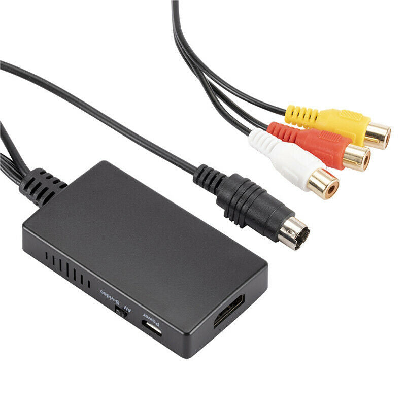 S-video to HDMI Converter AV to HDMI Adapter RCA Conver FrYHUKH XC