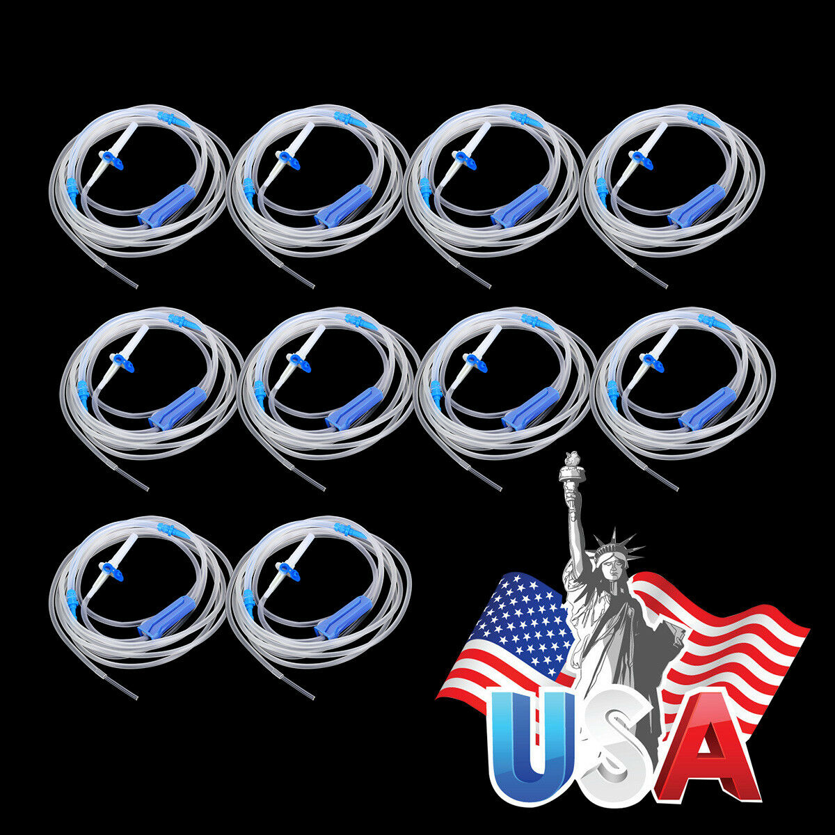 50X Dental Disposable Implant Irrigation Tube for Surgic Implanted Motor