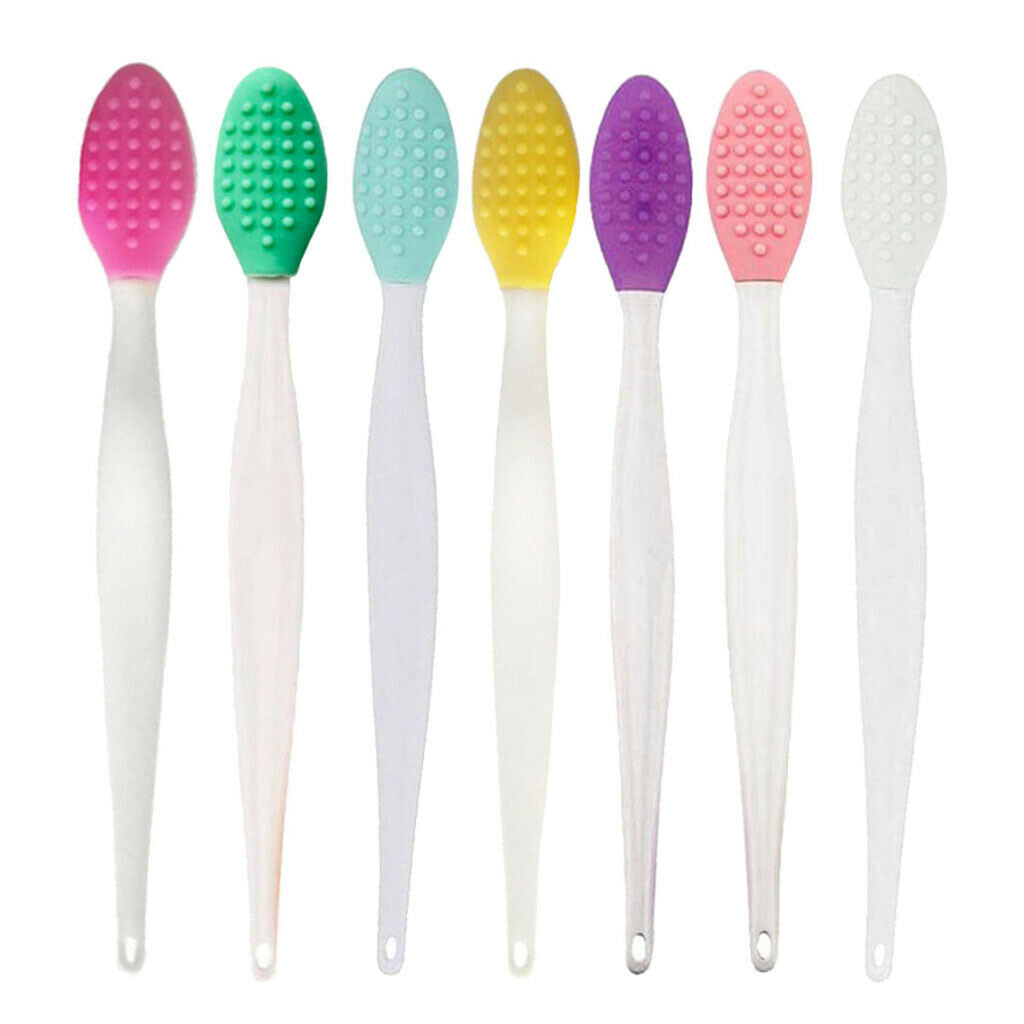 7Pcs Facial Cleansing Soft Brush Blackhead Remove Massager Makeup Tools