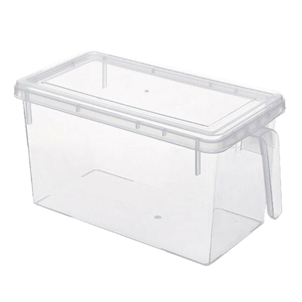 Refrigerator Storage Box Container Fridge Crisper Food Egg Organizer Holder