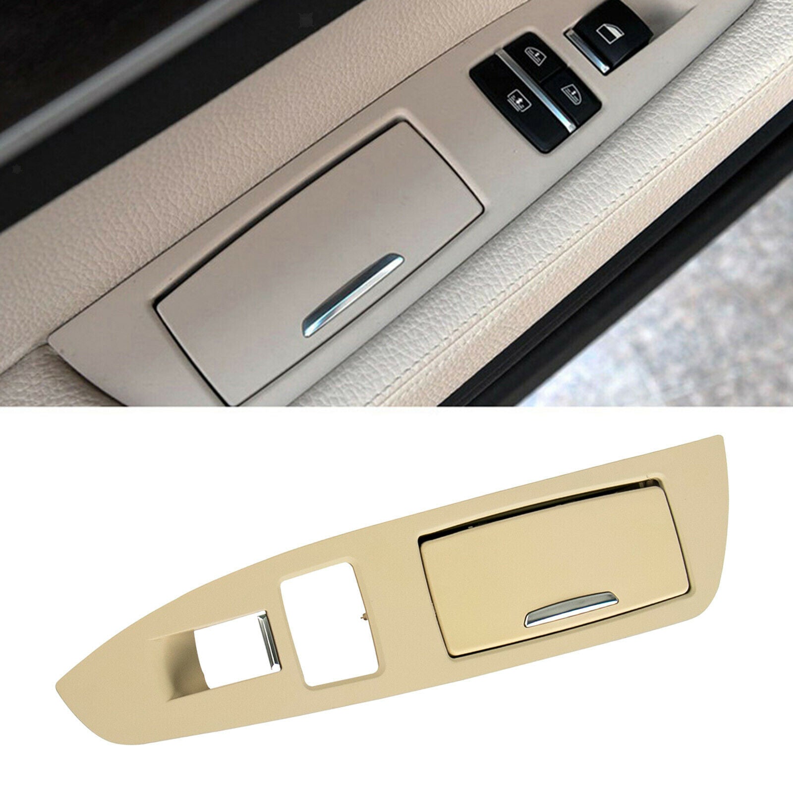 Door Ashtray Assemly Ash Tray for Series F01 09-1Replace Durable Right White