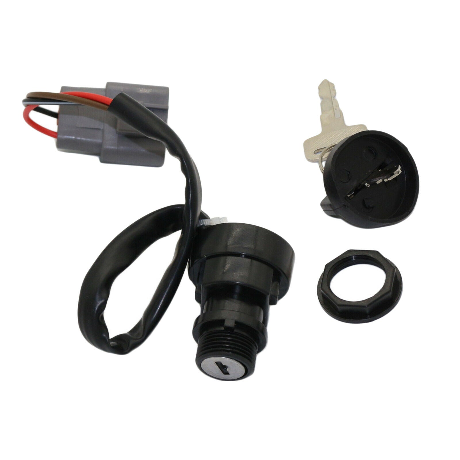 1Pc New Ignition Key Switch Replacements for Yamaha Grizzly 660 YFM660 ATV